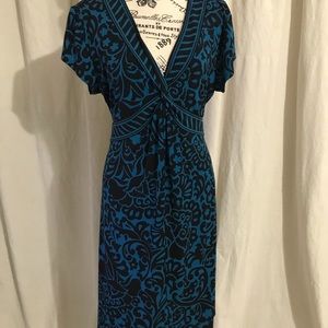 Teal and black Apt 9 dress